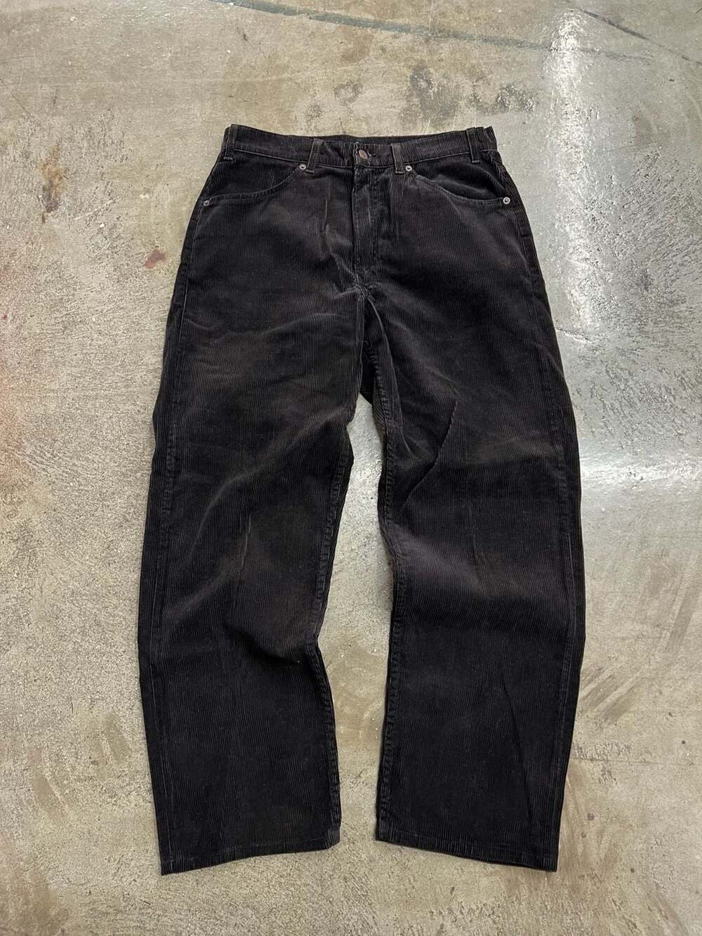 Vintage Levi's Corduroy Pants Size 32x30 Brown SilverTab